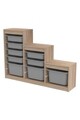 Dulap multifunctional, Estella, Swiss, Sonomo Gray