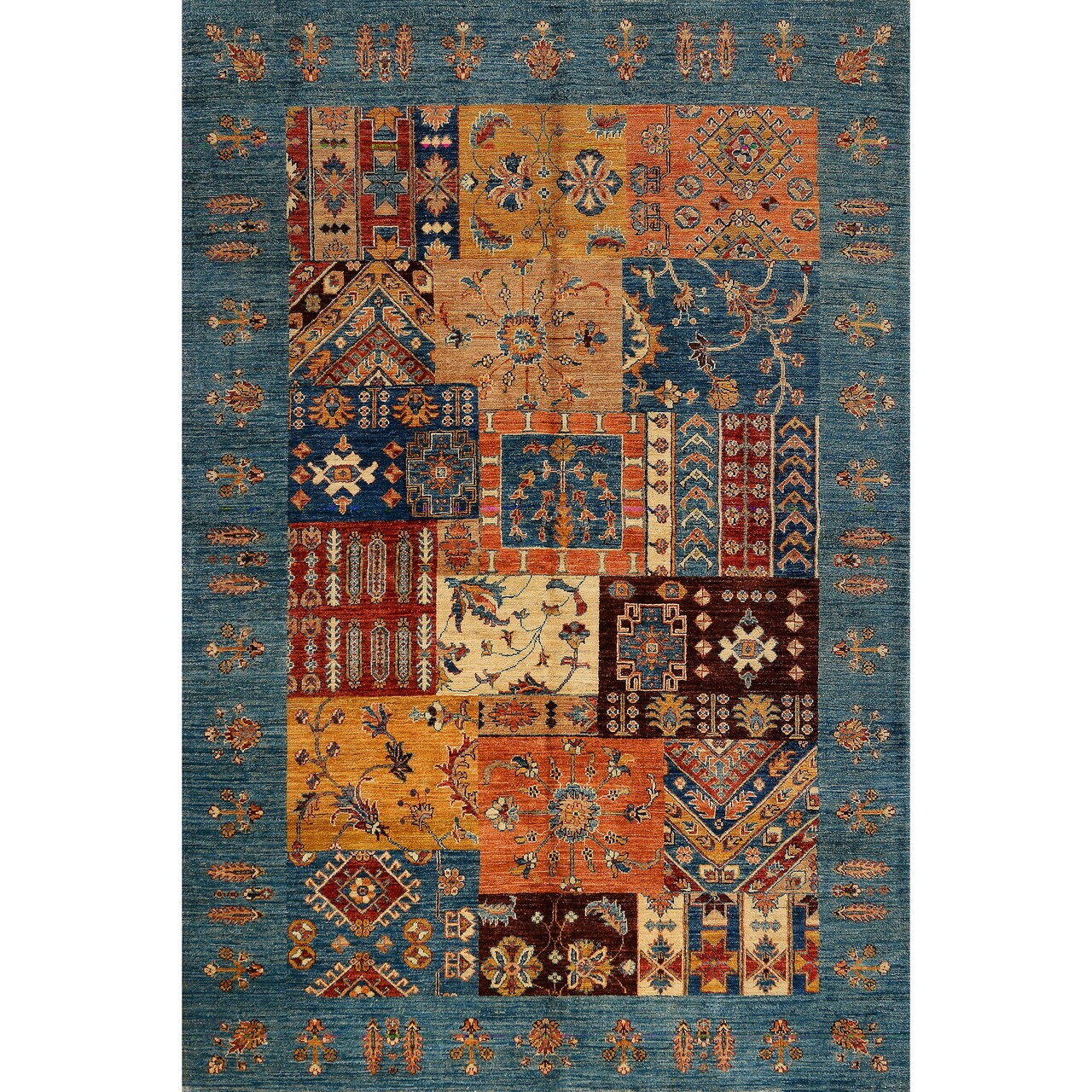 Covor, Woopamuk029, 100x200 cm, Bumbac/Poliester, Multicolor - view 3
