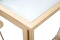 Consola Leaf, Mauro Ferretti, 108x36.5x80 cm, fier, auriu