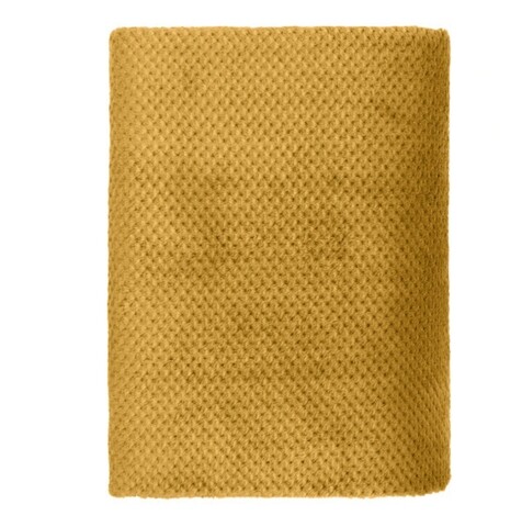 Patura, Mistral, Popcorn Harvest Gold Zonder Zak, 130 x 170 cm, poliester, ocru