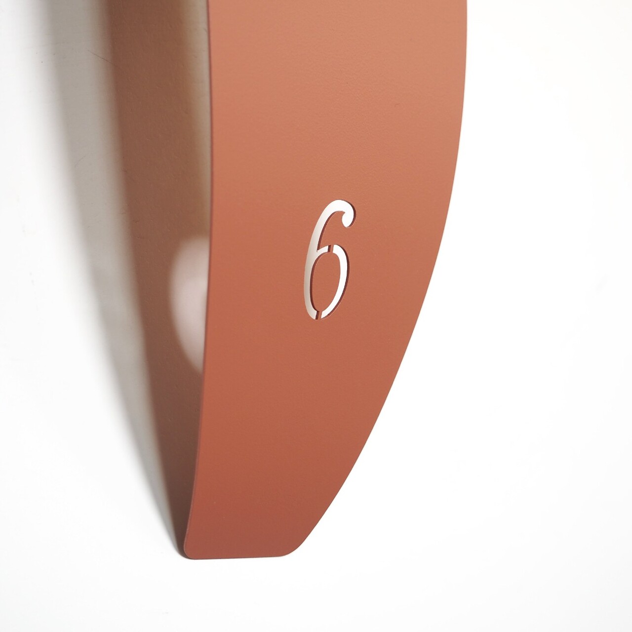 Ceas de perete, APS137MWR, Dimensiune: 15 x 46 cm, Rosu - view 4