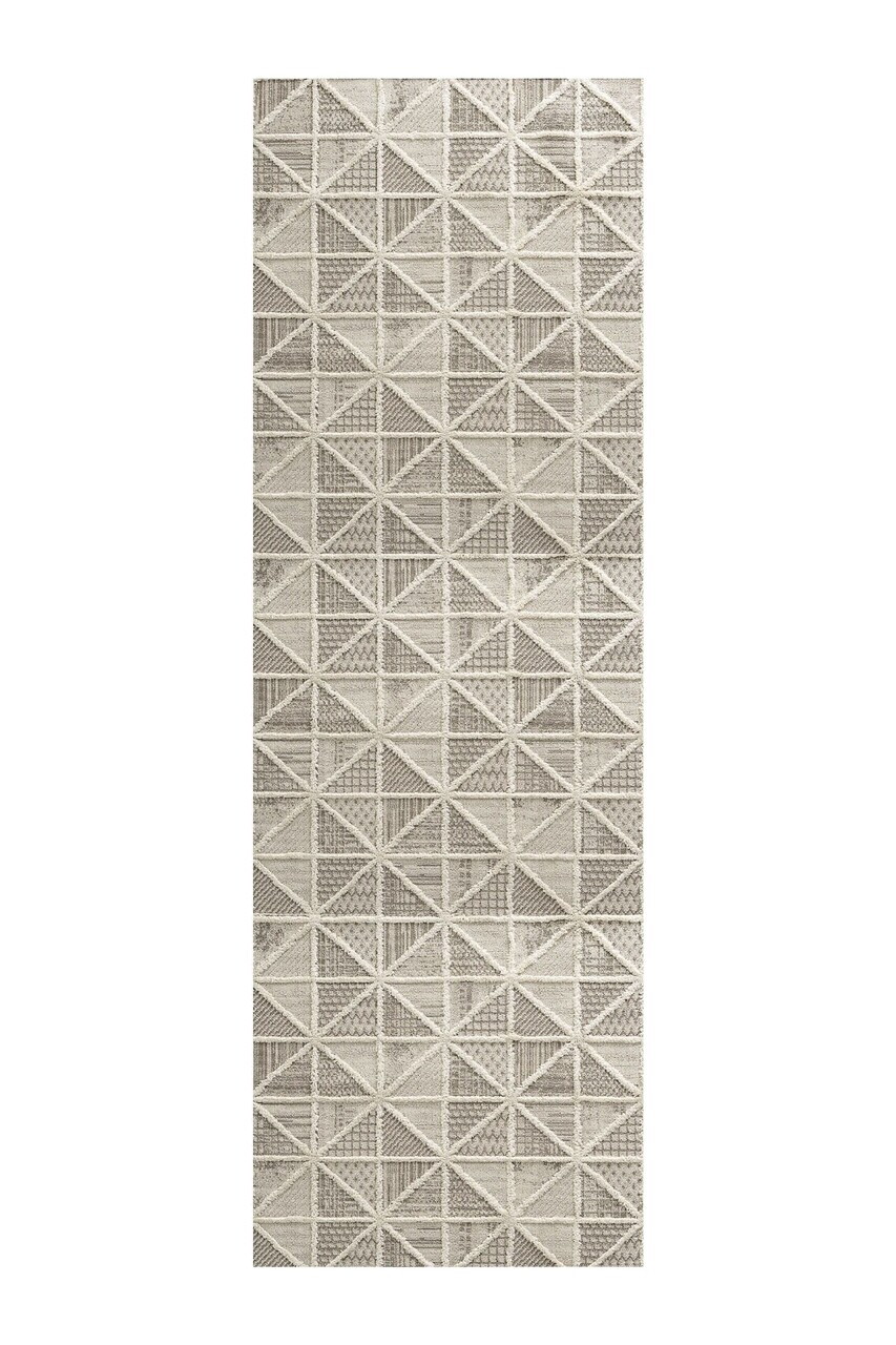 Covor, DC-7299-YOLLUK-54, 100x300 cm, Poliester, Bej — imaginea 2