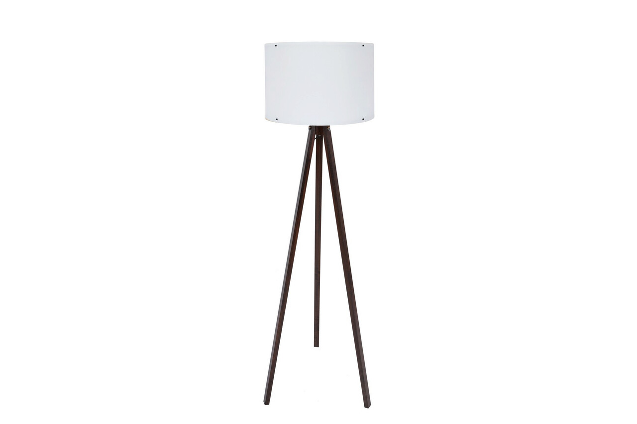 Lampadar, FullHouse, 390FLH1122, MDF, Alb/Negru