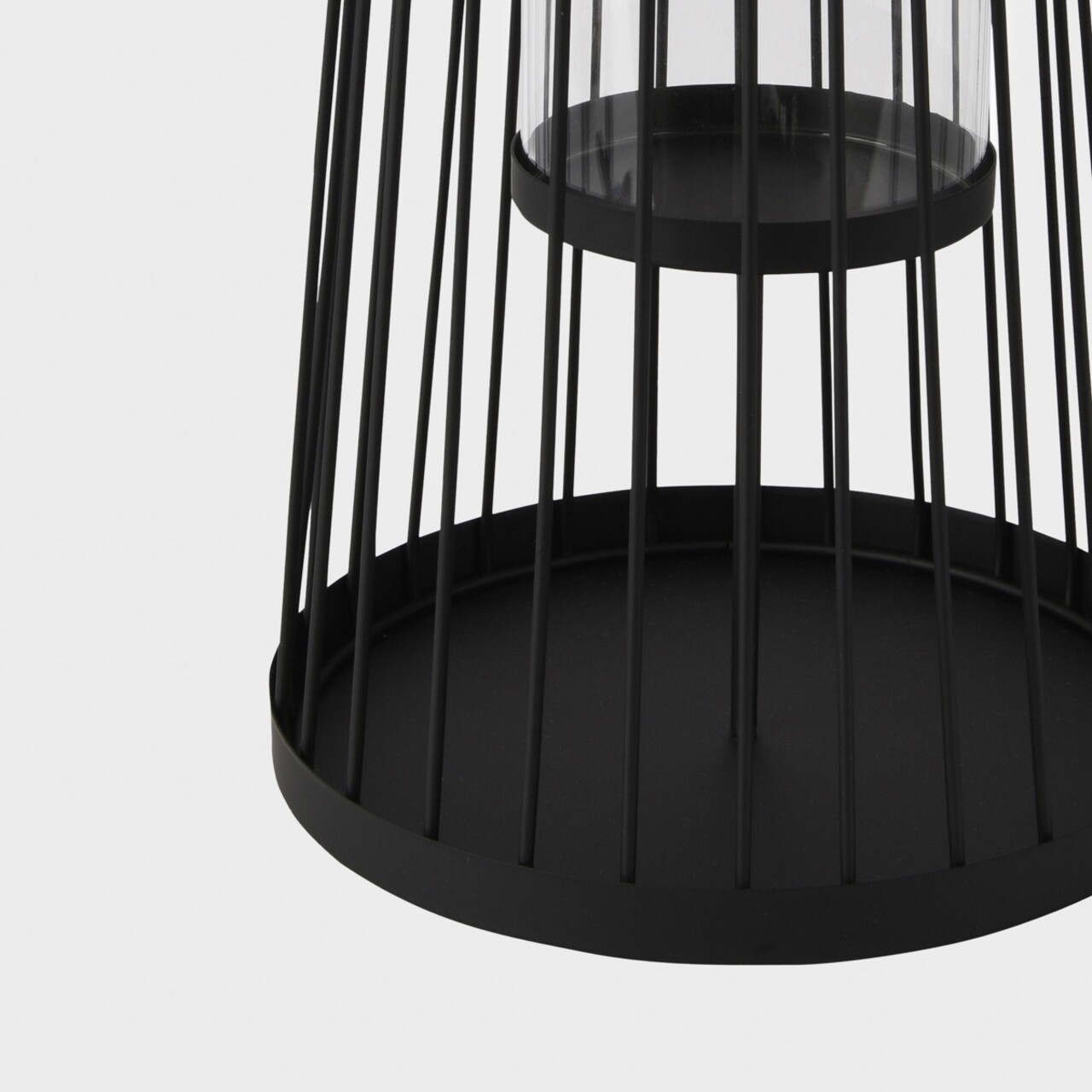 Felinar Verano, Homla, 20x40 cm, metal, negru - 2 | YEO