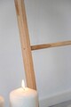 Suport prosoape de baie, Wenko, Ladder Norway, 43 x 4 x 170 cm, lemn de nuc, natur