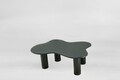 Masuta de cafea, Rotexa, Bloom, 110x40x70 cm, MDF , Negru