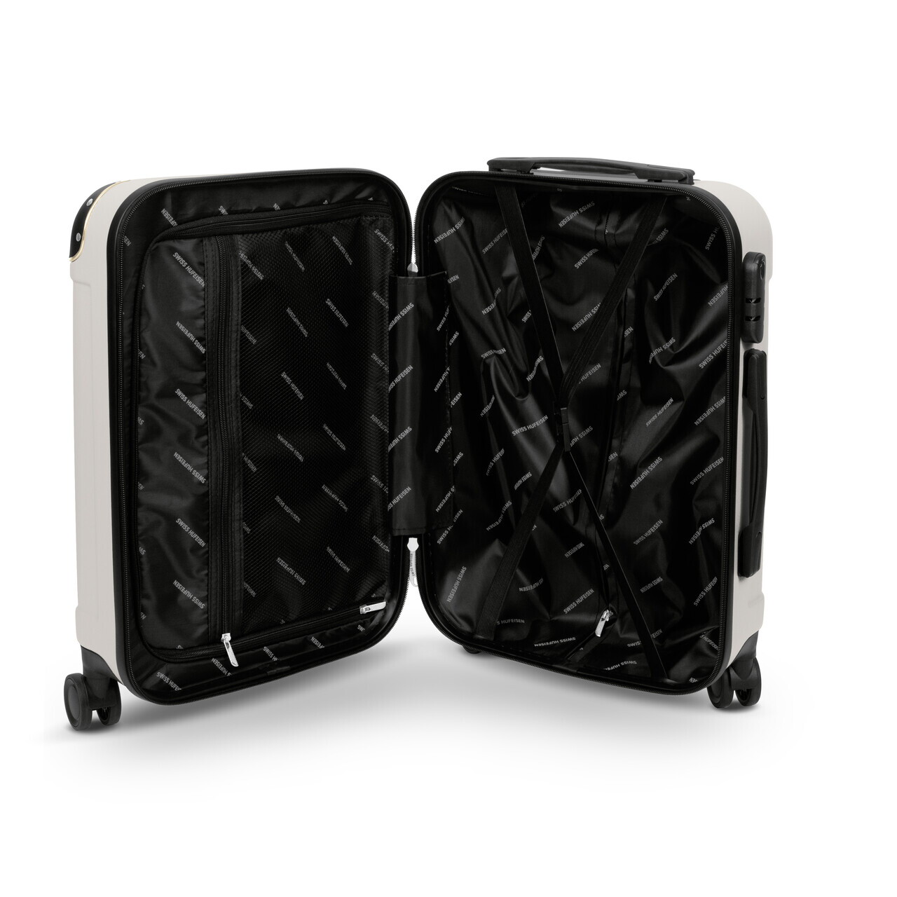 Set troler, 3 piese Swiss Hufeisen, 42 L / 65 L / 99 L, plastic, crem - view 16