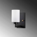 Aplica de perete, Fulgor, 942FLG2199, Metal, Alb/Negru