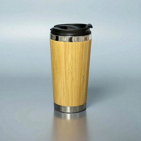 Termos, L'essentiel Maison, 196RWE6924, Dimensiune: 8,5 x 17 cm / 450 ml, Stejar