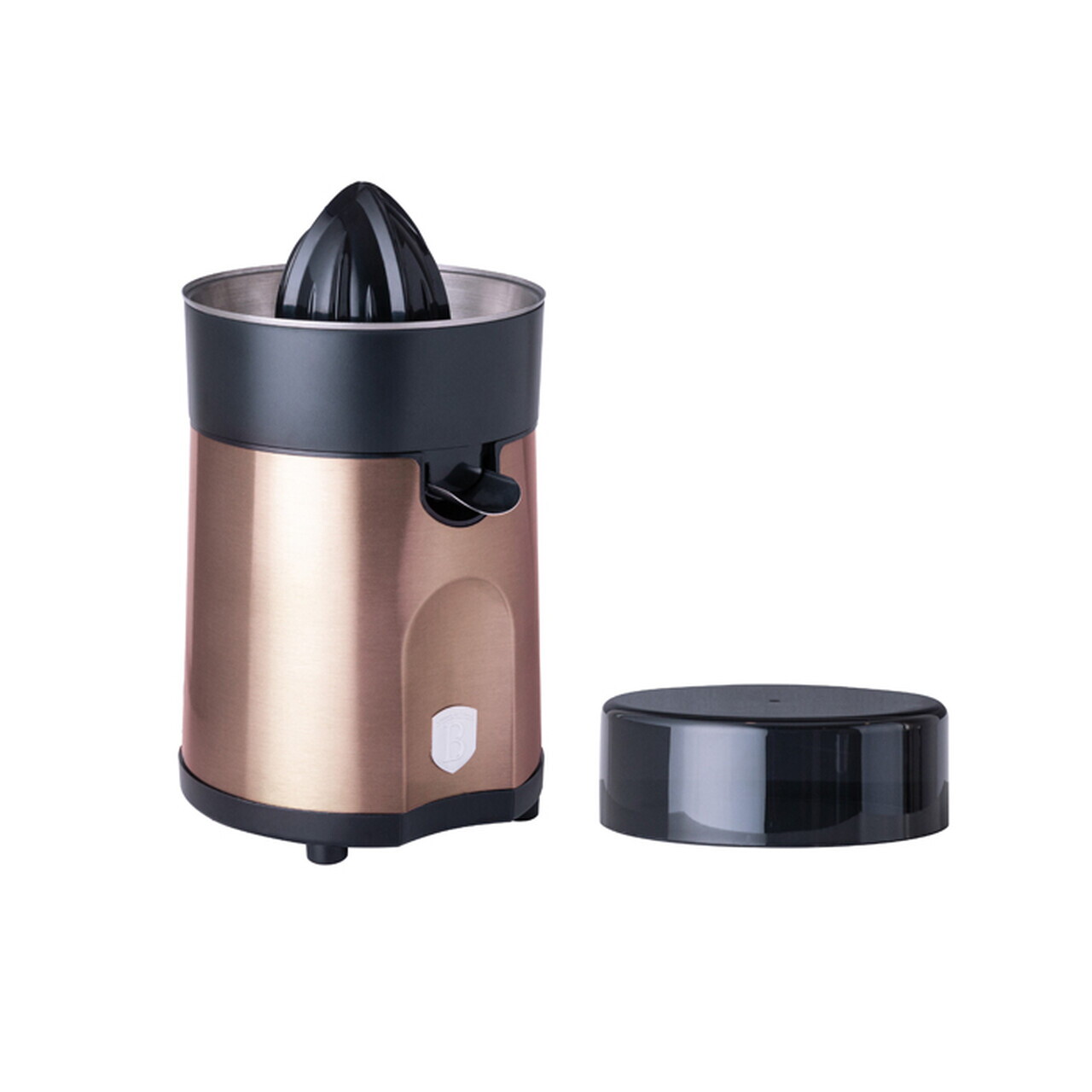 Storcator de fructe Berlinger Haus, Rose Gold, 85W, 300 ml, inox, roz/negru - imagine 12