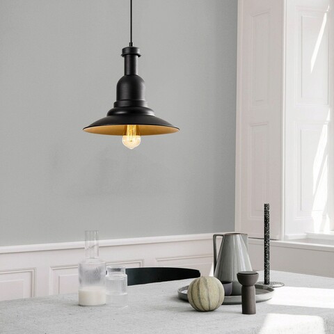 Lustra, Opviq, 892OPV1463, Metal, Negru
