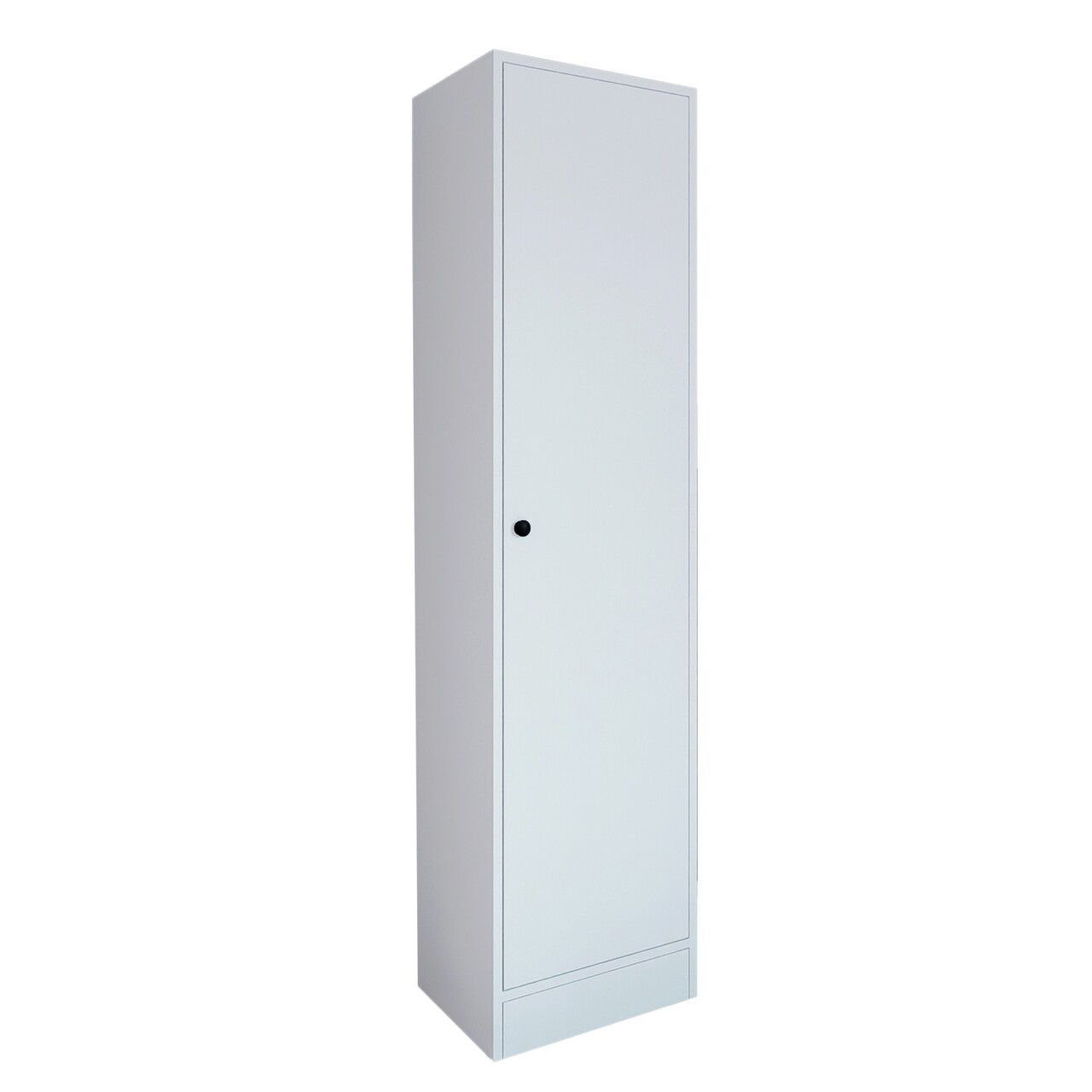 Dulap pentru haine, Miwood, Daisy 1600-38, 45x182x53 cm, PAL, Alb mat