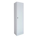 Dulap pentru haine, Miwood, Daisy 1600-38, 45x182x53 cm, PAL, Alb mat