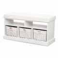 Bancheta cu 3 rafturi si 2 polite Rafaello, 95x49x35cm