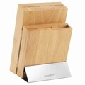 Set cutite cu suport 7 piese BergHOFF, Essentials Quadra, inox/lemn