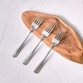 Set furculite 3 piese London, Domotti, 19.5 cm, inox