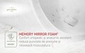 Saltea Perugia Organic Cotton Pocket Memory 7 Zone de Confort 160x200 cm, H 30 cm
