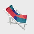 Sezlong Color Fiesta, Homla, 42x58.5x52.5 cm, lemn/poliester, multicolor