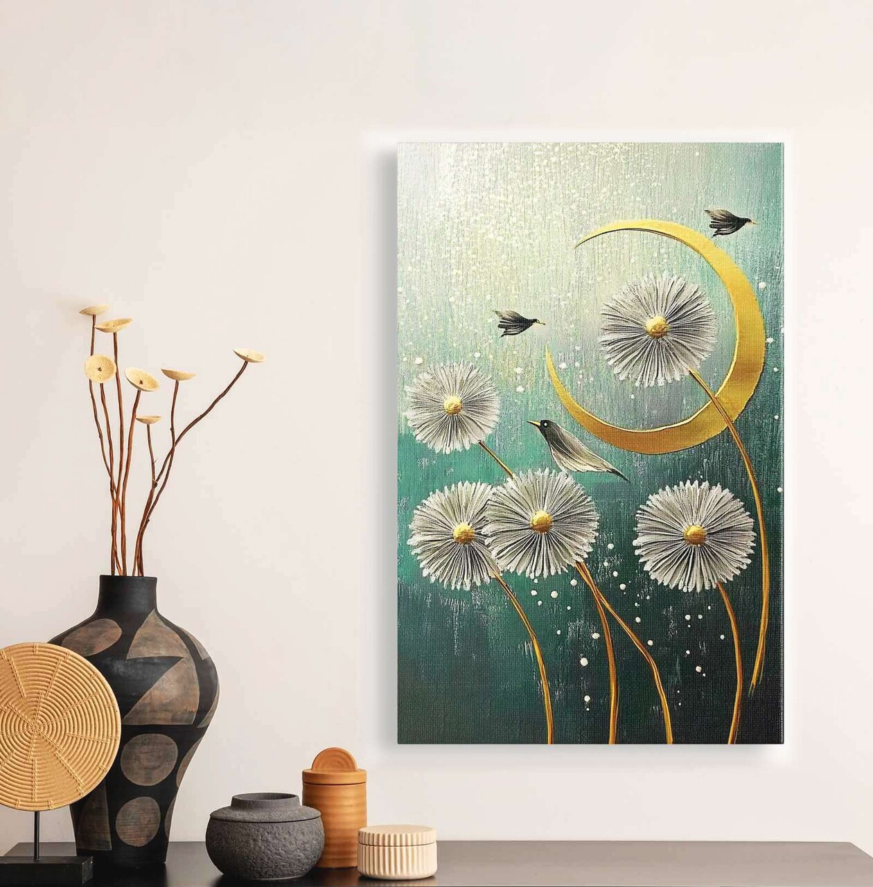 Tablou decorativ YNS-1036-70 x 100 Lemn Multicolor