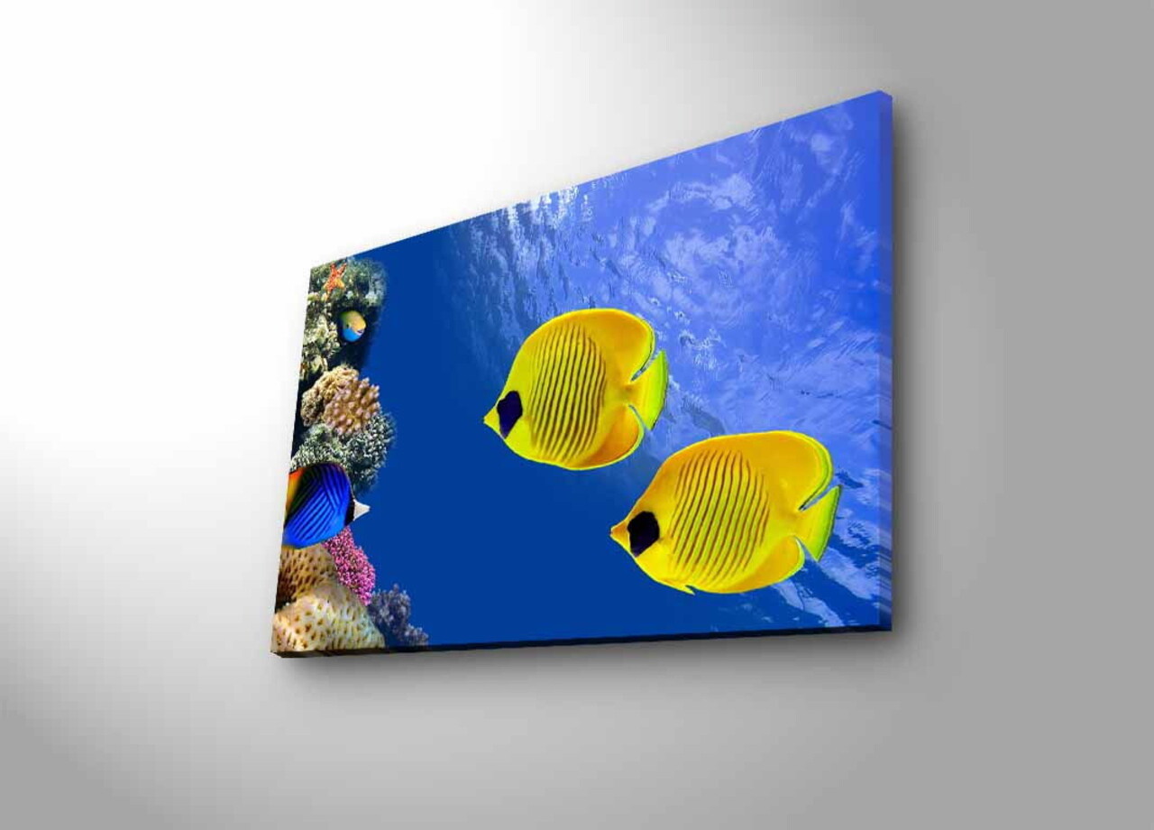 Tablou decorativ cu lumina LED, 4570DHDACT-075, Dimensiune: 45 x 70 cm, Multicolor - view 4