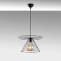 Lustra, Tatum, 584TTM1163, Metal, Negru