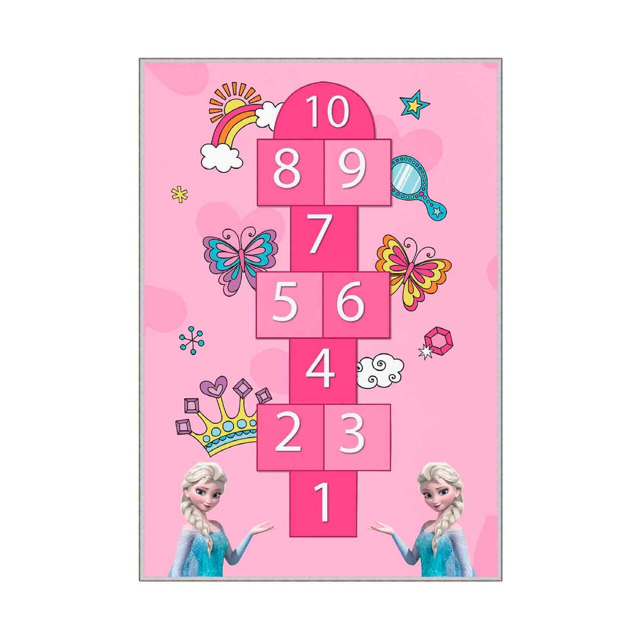 Covor, Hmnt481, 120x180 cm, Pink / Blue / White / Yellow — imaginea 4