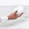 Savoniera, Brabantia, MindSet, 12x8x2.5 cm, otel, Alb