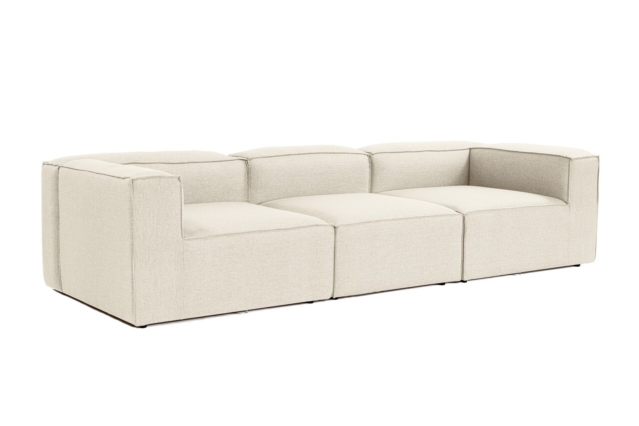 Canapea 3 locuri, Atelier del Sofa, 560ARE2185, Ecru - imagine 7