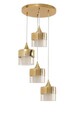 Lustra, Stala, 846STL1858, Metal, Auriu