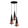 Lustra, Tatum, 584TTM1340, Metal, Negru