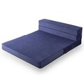 Canapea extensibila 2 locuri, Salida, 363SLD1133, Textil, Albastru
