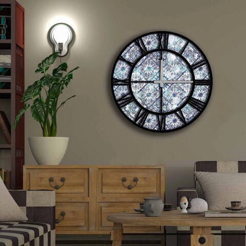 Ceas de perete, 5050ms-084, mdf, ø50 cm, multicolor