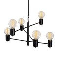 Lustra, Opviq, 892OPV1769, Metal, Negru