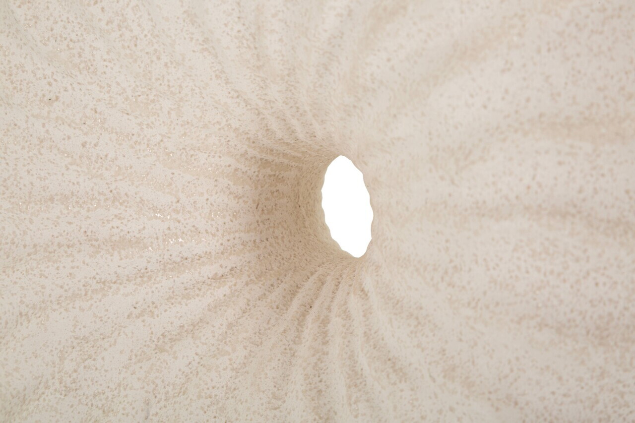 Lampa de masa, Mauro Ferretti, Anemone, 32x24.5x49 cm, ceramica/fier, nisip — imaginea 2