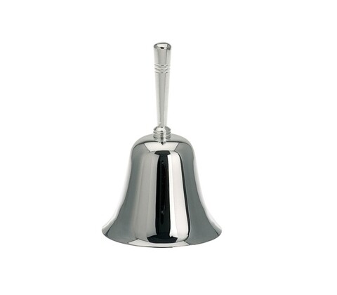 Clopotel pentru masa Bell, Hermann Bauer, argintiu