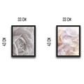 Set 2 tablouri decorative, Soft Set, PAL, Hartie, Multicolor