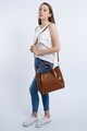 Geanta Beverly Hills Polo Club, 701, piele ecologica, maro