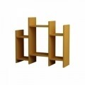 Masuta pentru living, Homitis, Potti - Mustard, 22x77x65 cm