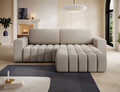 Coltar extensibil dreapta 4 locuri ELTAP, Bon-226, Bonett, 250x175x92 cm, lemn/poliester, bej inchis