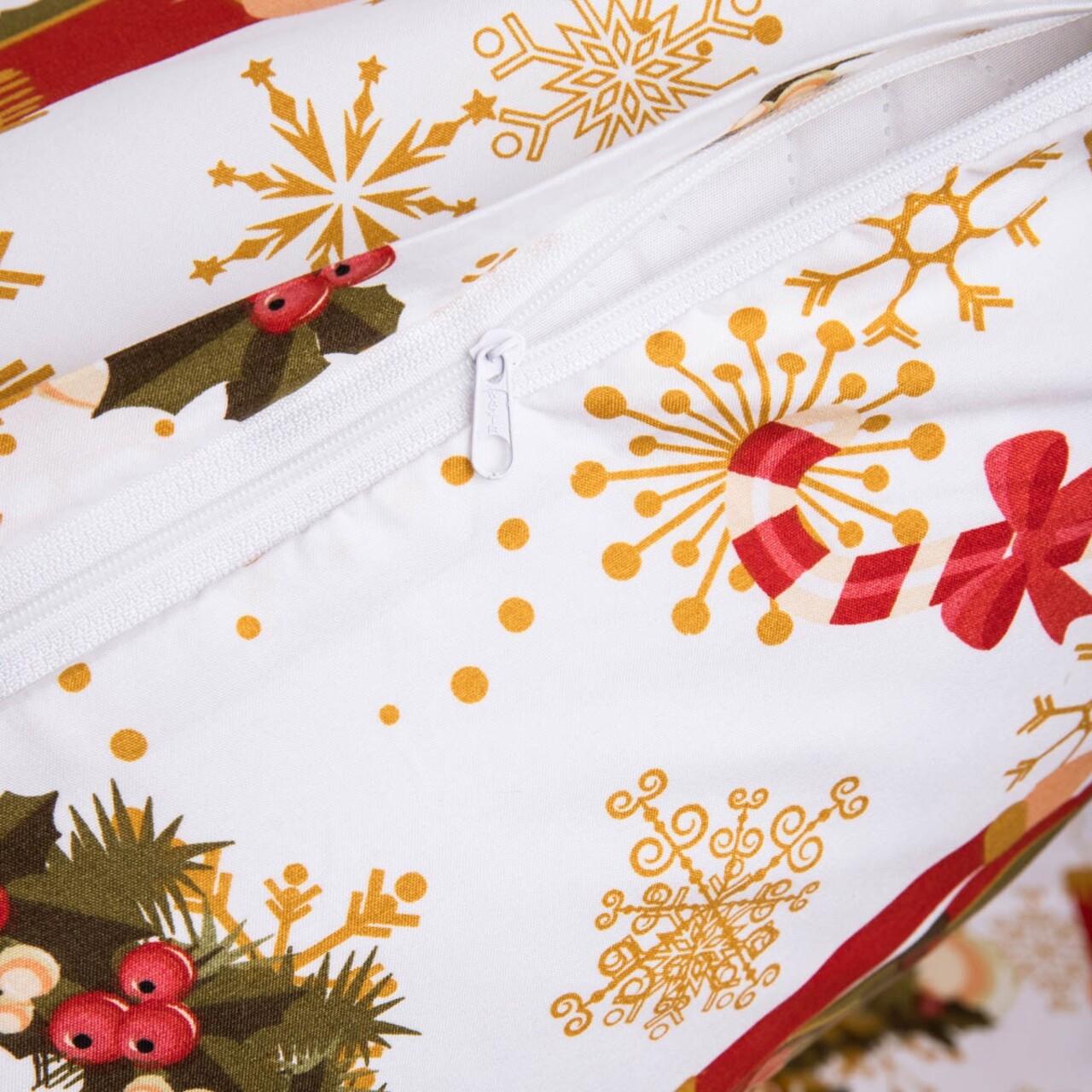 Lenjerie de pat dubla Nutcracker B2, Homla, 3 piese, 160x200 cm, poliester, multicolor