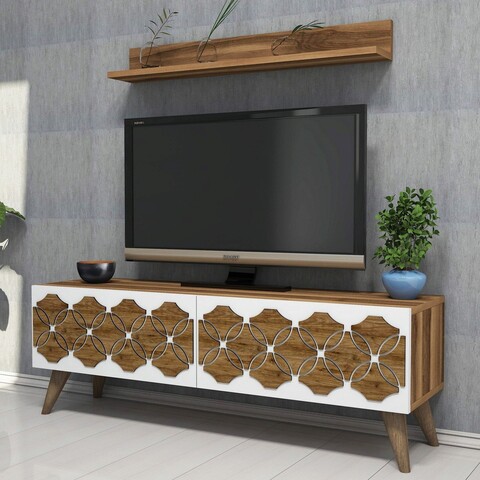 Comoda tv, hommy craft, nisan, 90x14x14.6 cm, nuc