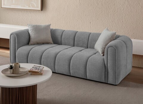 Canapea 3 locuri, Atelier del Sofa, 752EST1181, Gri