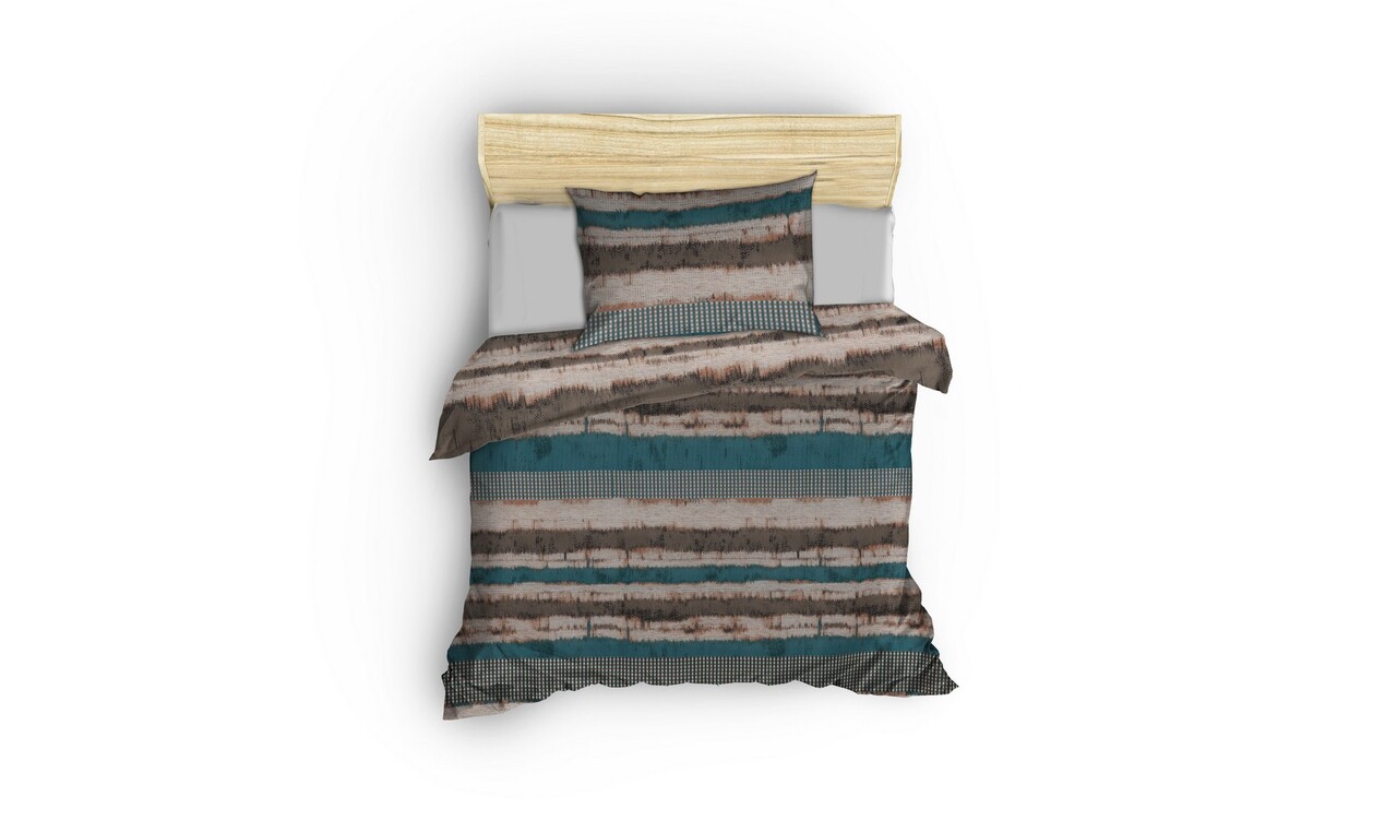 Lenjerie de pat pentru o persoana, Stella, Life Style, 50% bumbac / 50% poliester - 1 | YEO
