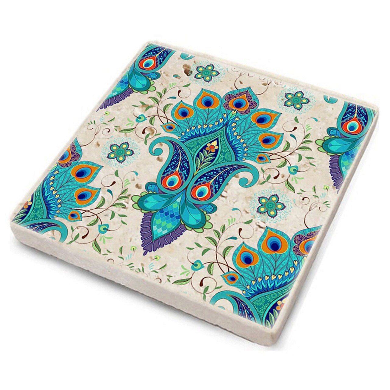 Set suporturi de pahare, Hermia, 366TYR1113, Multicolor - view 2