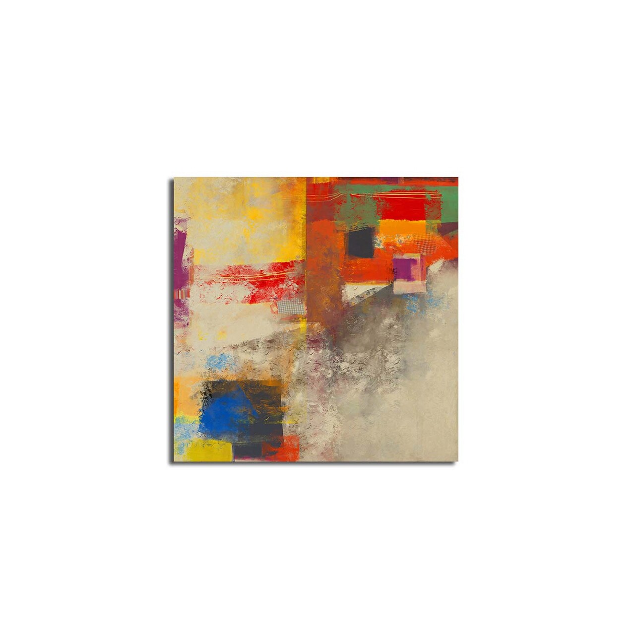 Tablou decorativ, 4545K-99, Canvas, Dimensiune: 45 x 45 cm, Multicolor