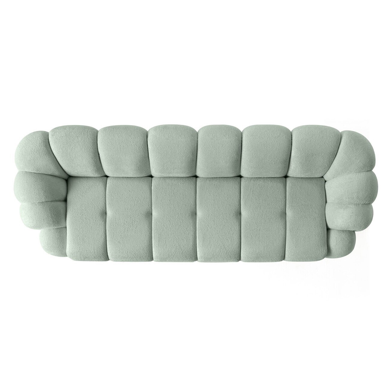 Canapea cu 4 locuri, Atelier del Sofa, 752EST2304, Lemn de carpen/PAL melaminat, Turcoaz - view 5