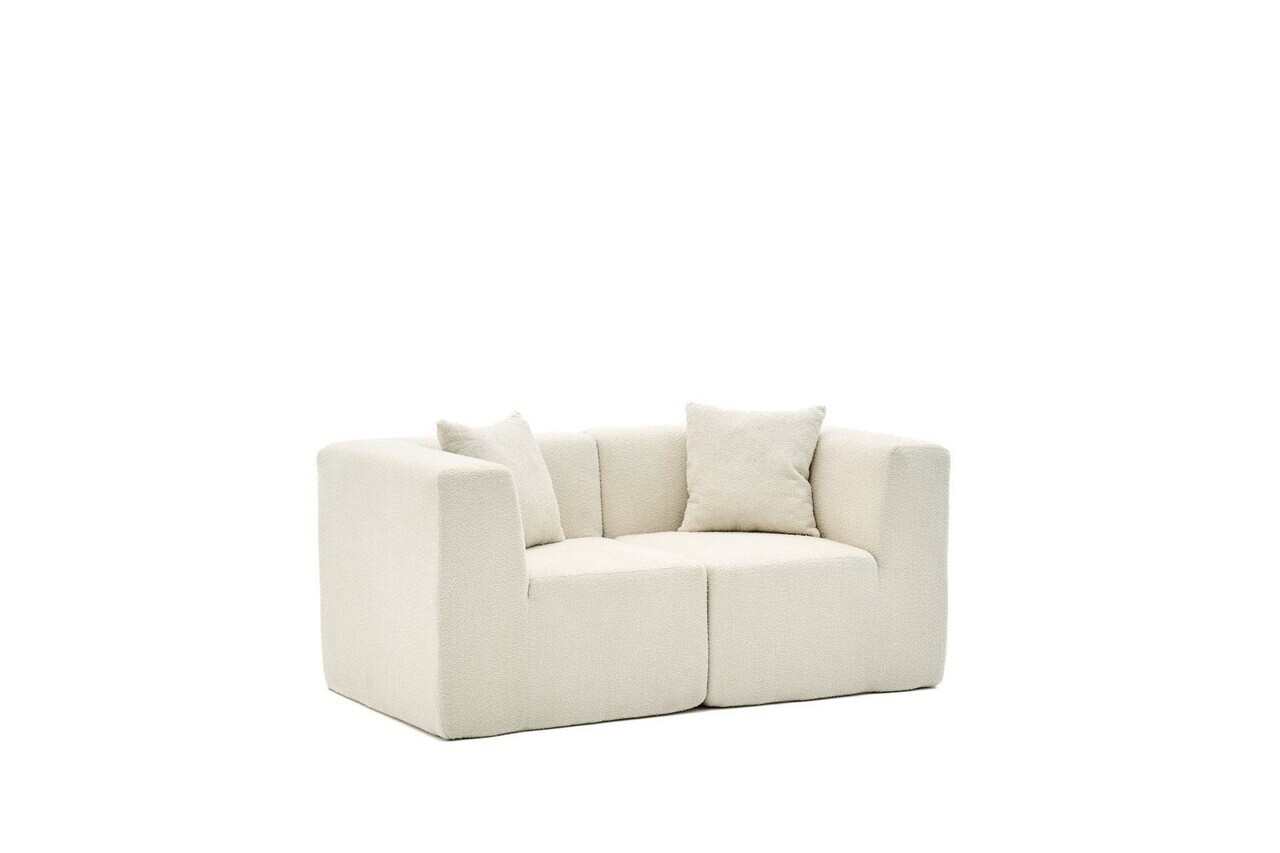 Canapea 2 locuri, Atelier del Sofa, 613LFS1121, Crem — imaginea 5