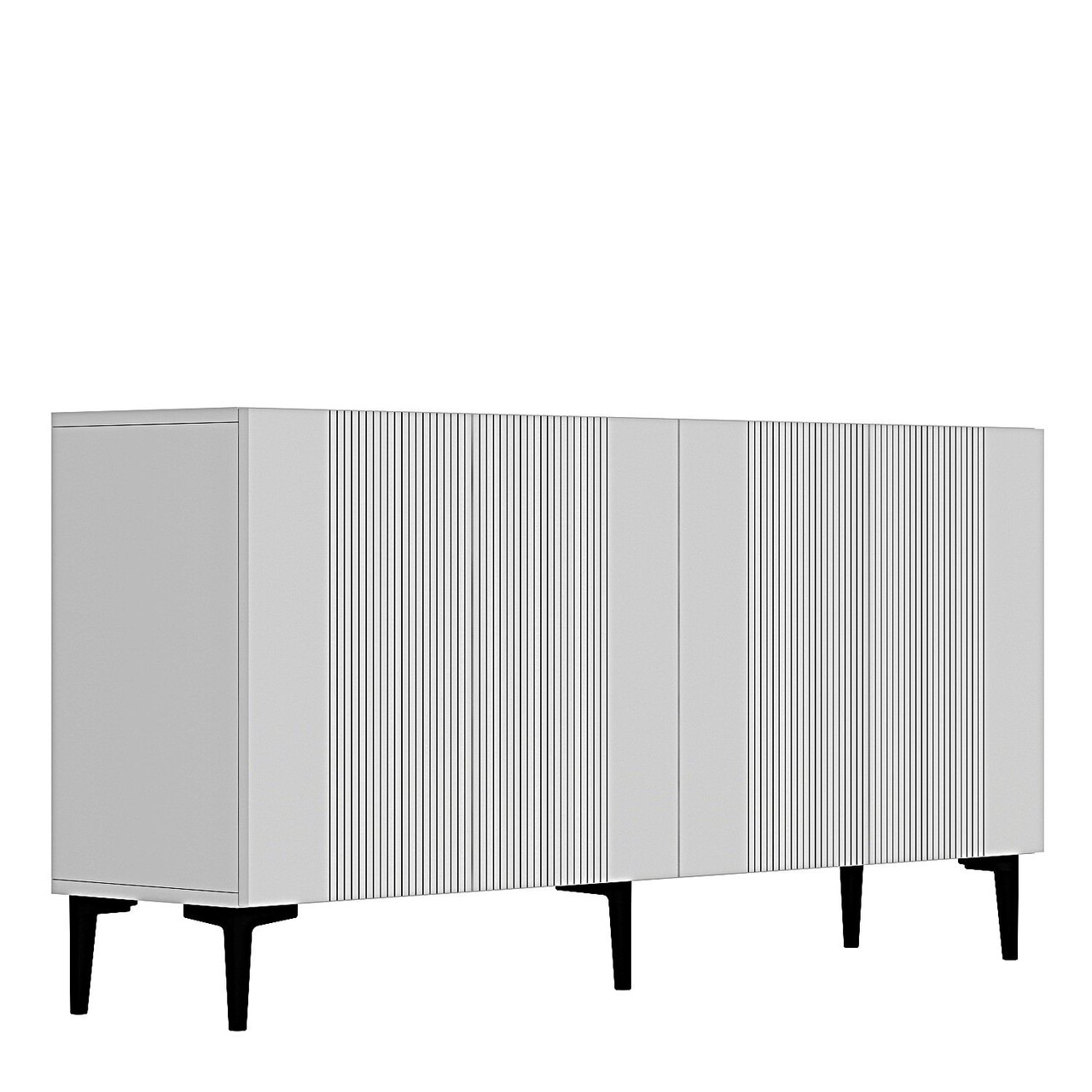 Consola, Hanah Home, Corsa 150, 150x75x32 cm, Alb - view 4
