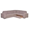 Coltar extensibil sezlong dreapta, Cameron, L.300 l.98/235 H.94, stofa, Vino 3