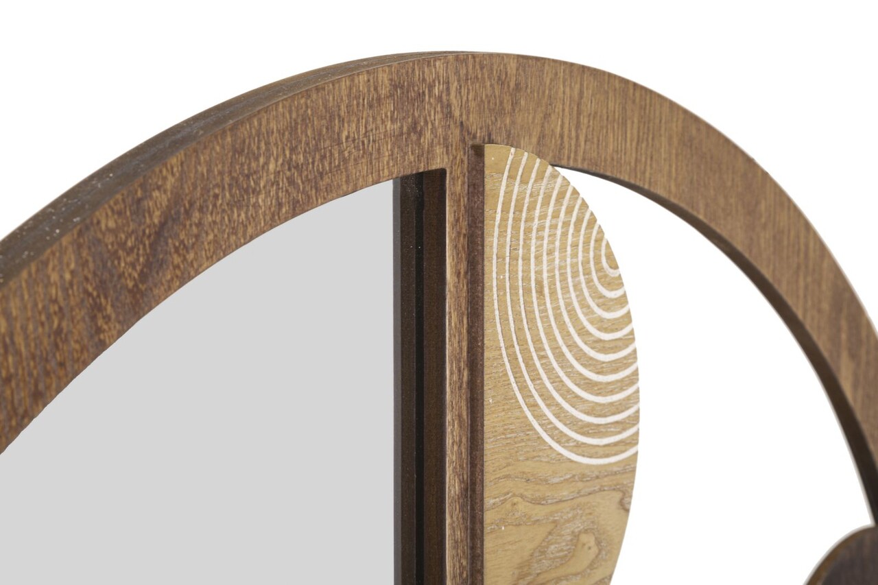 Oglinda de perete Block, Mauro Ferretti, 80 cm, MDF, multicolor - imagine 4